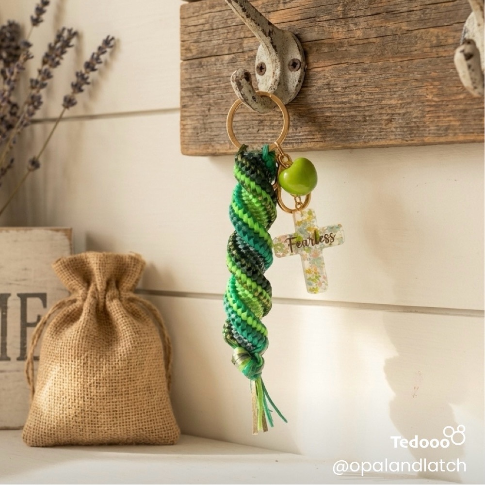 🌟Fearless Faith Keychain
